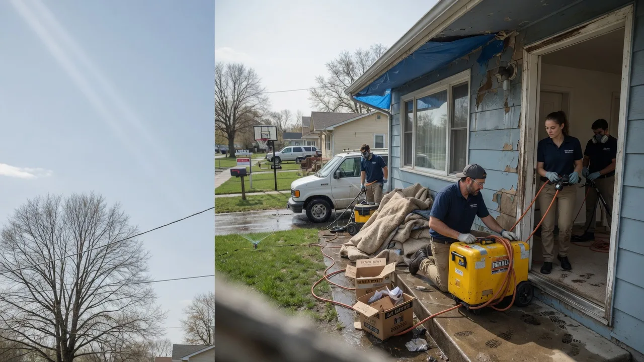 Basement Flood Cleanup in Cordova, NE near me